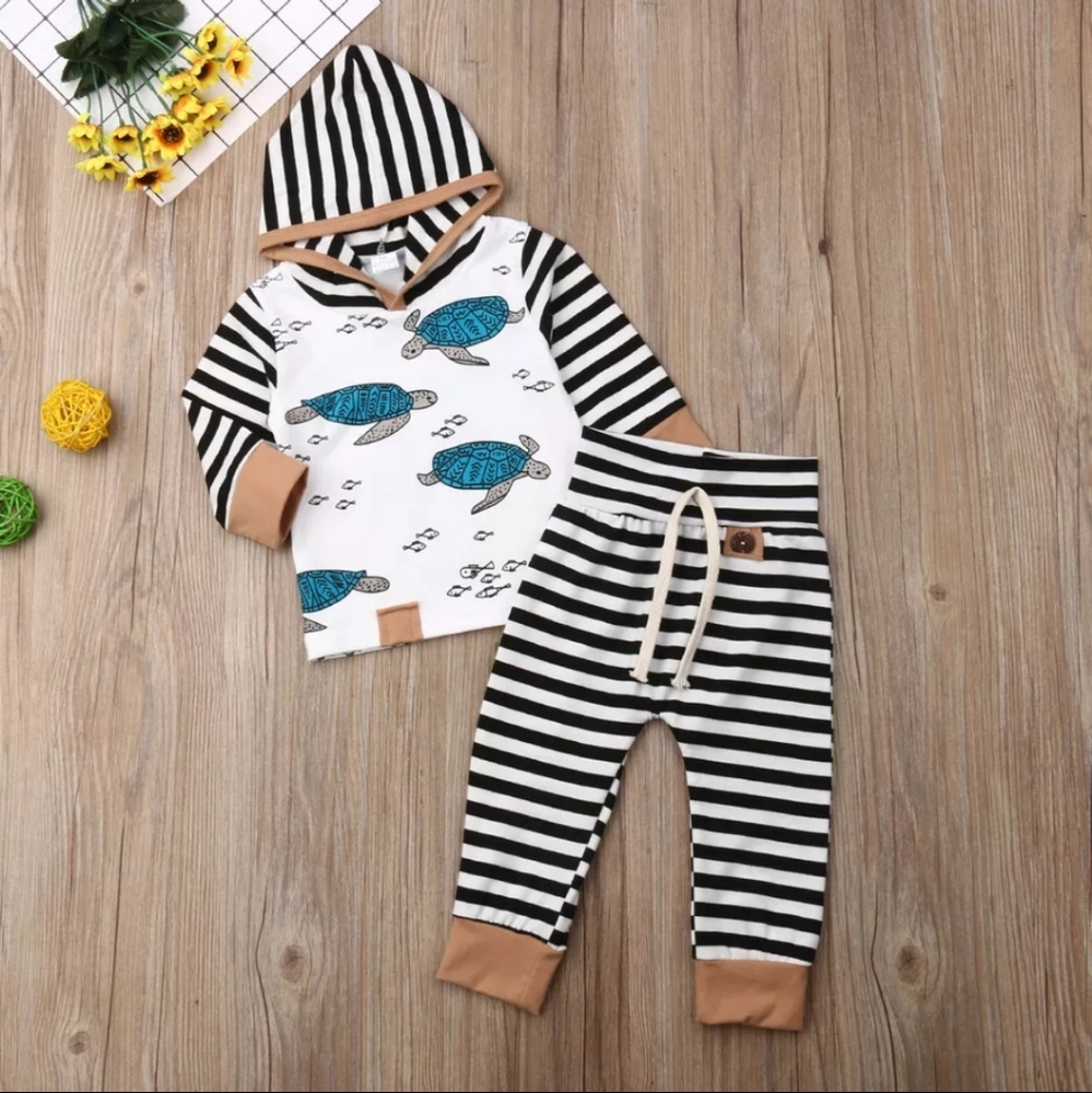 Boutique Toddler Outfit Turtles!